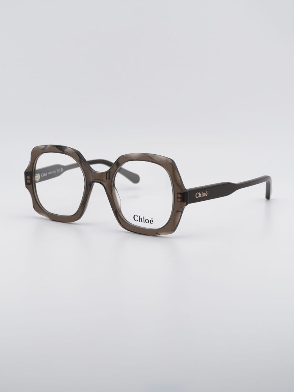 Chloe CH0228O 005 Eyeglasses Brown 51mm Square Frame